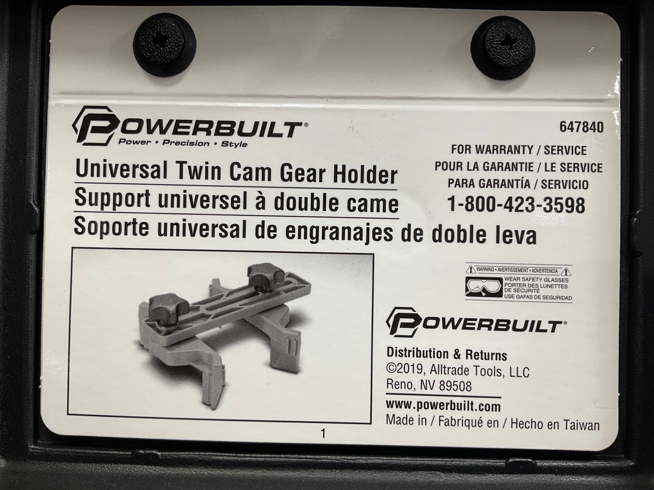 Powerbuilt 647840 Universal Twin Cam Holding Tool