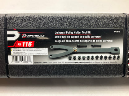 Powerbuilt 647876 Universal Pulley Holder Tool Kit