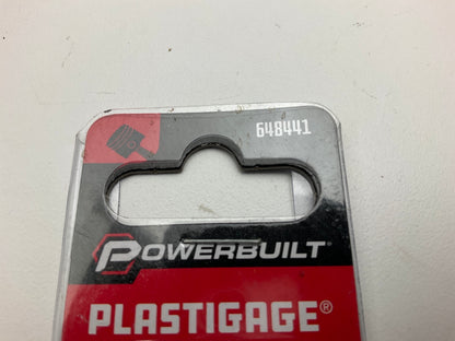 Powerbuilt 648441 Plastic Gauge For Checking Engine Bearing Clearances