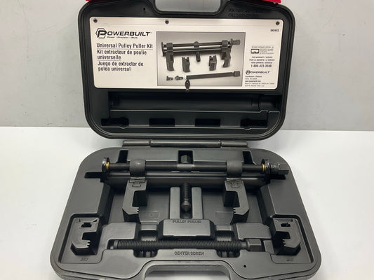 Powerbuilt - 648443 Universal Pulley Puller Kit Automotive Pulley Removal Tool