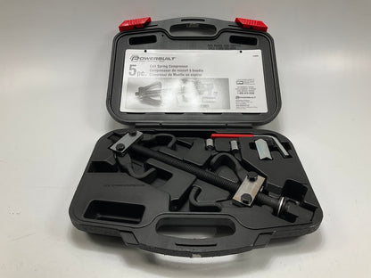 Powerbuilt 648603 Coil Spring Compressor Tool Kit, 5-Piece