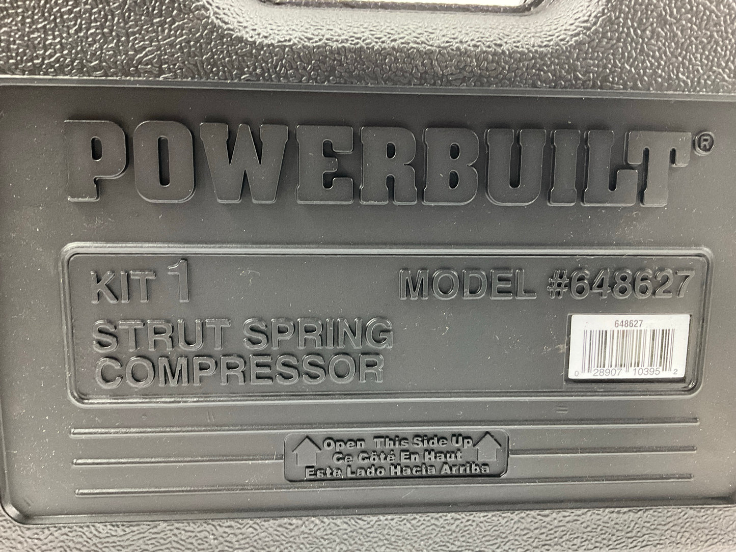 Powerbuilt 648627 Strut Spring Compressor Tool Kit Remove & Install Coil Springs