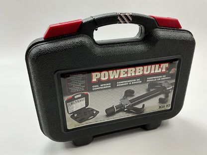 Powerbuilt 648628 Strut Coil Spring Compressor Tool Set Compress Remove Install