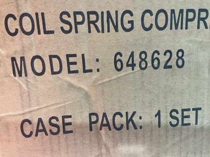 Powerbuilt 648628 Strut Coil Spring Compressor Tool Set Compress Remove Install