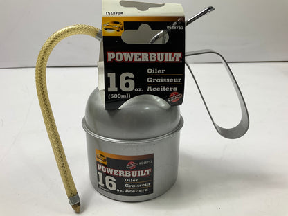 Powerbuilt 648751 16 Oz. Oiler Oil Can 500ml