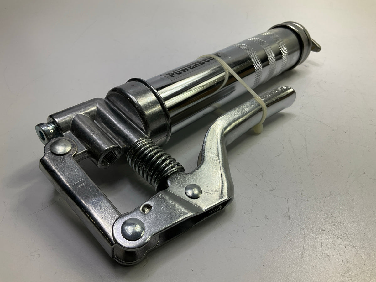 Powerbuilt 648755 Mini Pistol Grip Grease Gun With 6 Inch Extension Pipe