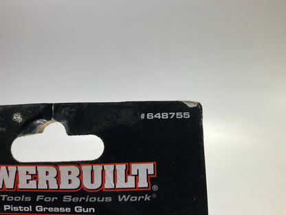 Powerbuilt 648755 Mini Pistol Grip Grease Gun With 6 Inch Extension Pipe