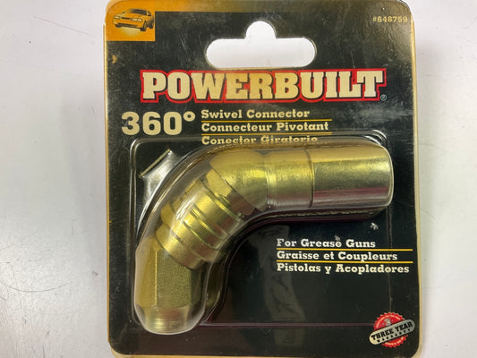 Powerbuilt 648759 360 Degree Grease Gun Swivel Connector