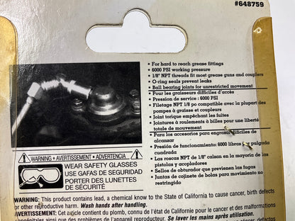 Powerbuilt 648759 360 Degree Grease Gun Swivel Connector