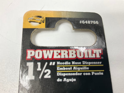Powerbuilt 648766 1-1/2'' Grease Gun Needle Nose Adapter Dispenser