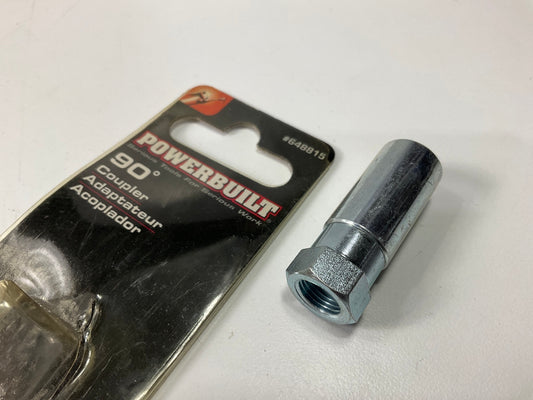 Powerbuilt 648815 90 Degree Grease Gun Coupler, 1/8-Inch NPT Thread