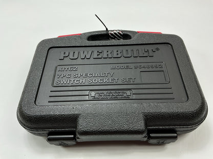 Powerbuilt 648992 7 Piece Specialty Switch & Sensor Socket Kit