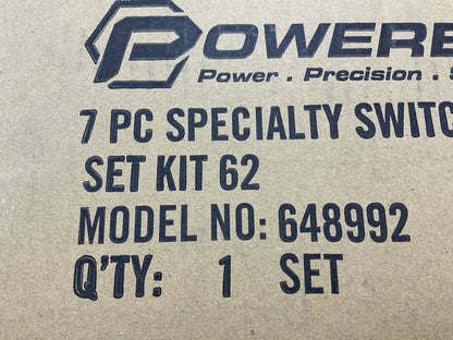 Powerbuilt 648992 7 Piece Specialty Switch & Sensor Socket Kit