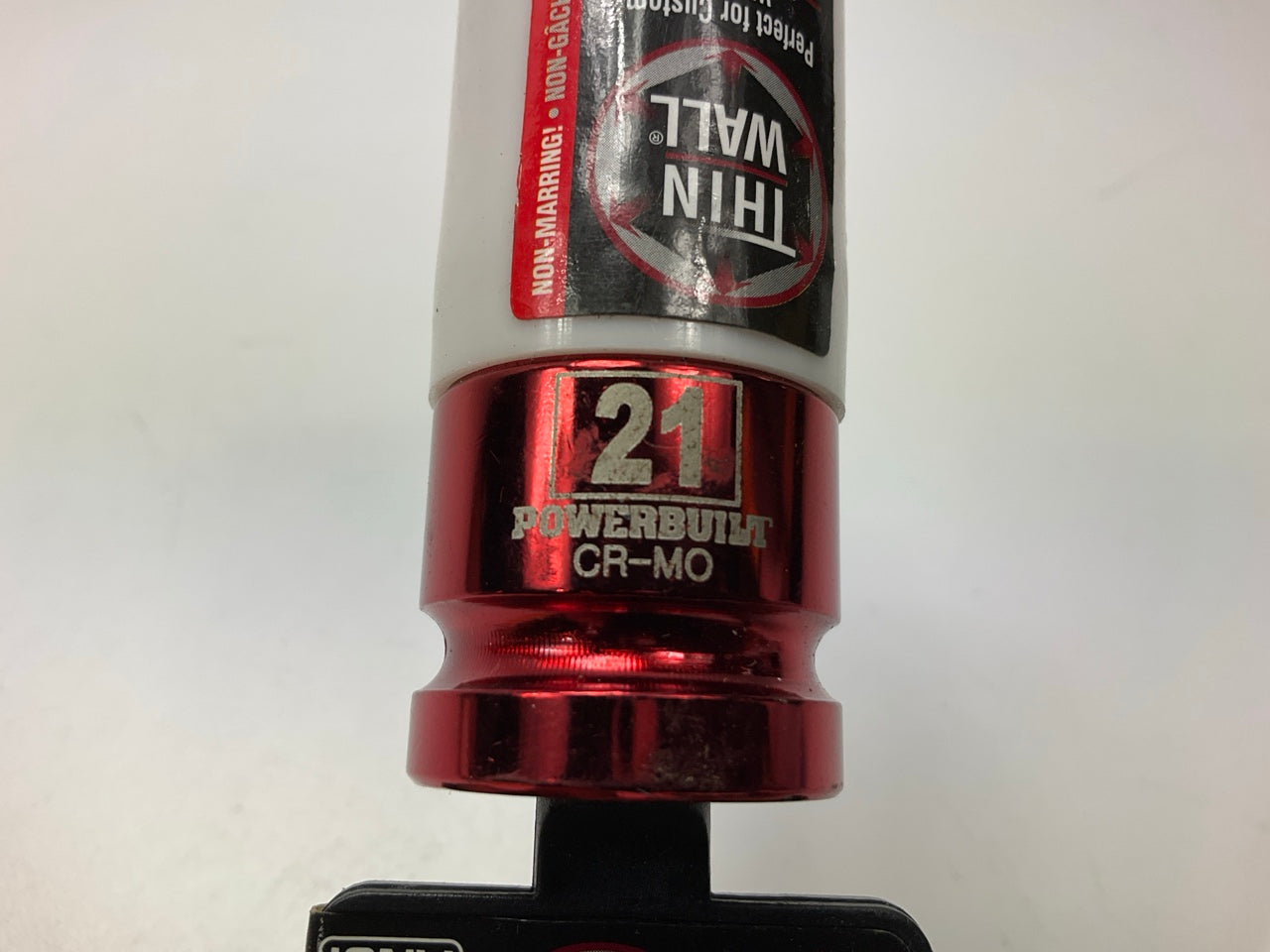 Powerbuilt 941041 21mm Thin Wall Lug Nut Socket, 1/2'' Drive