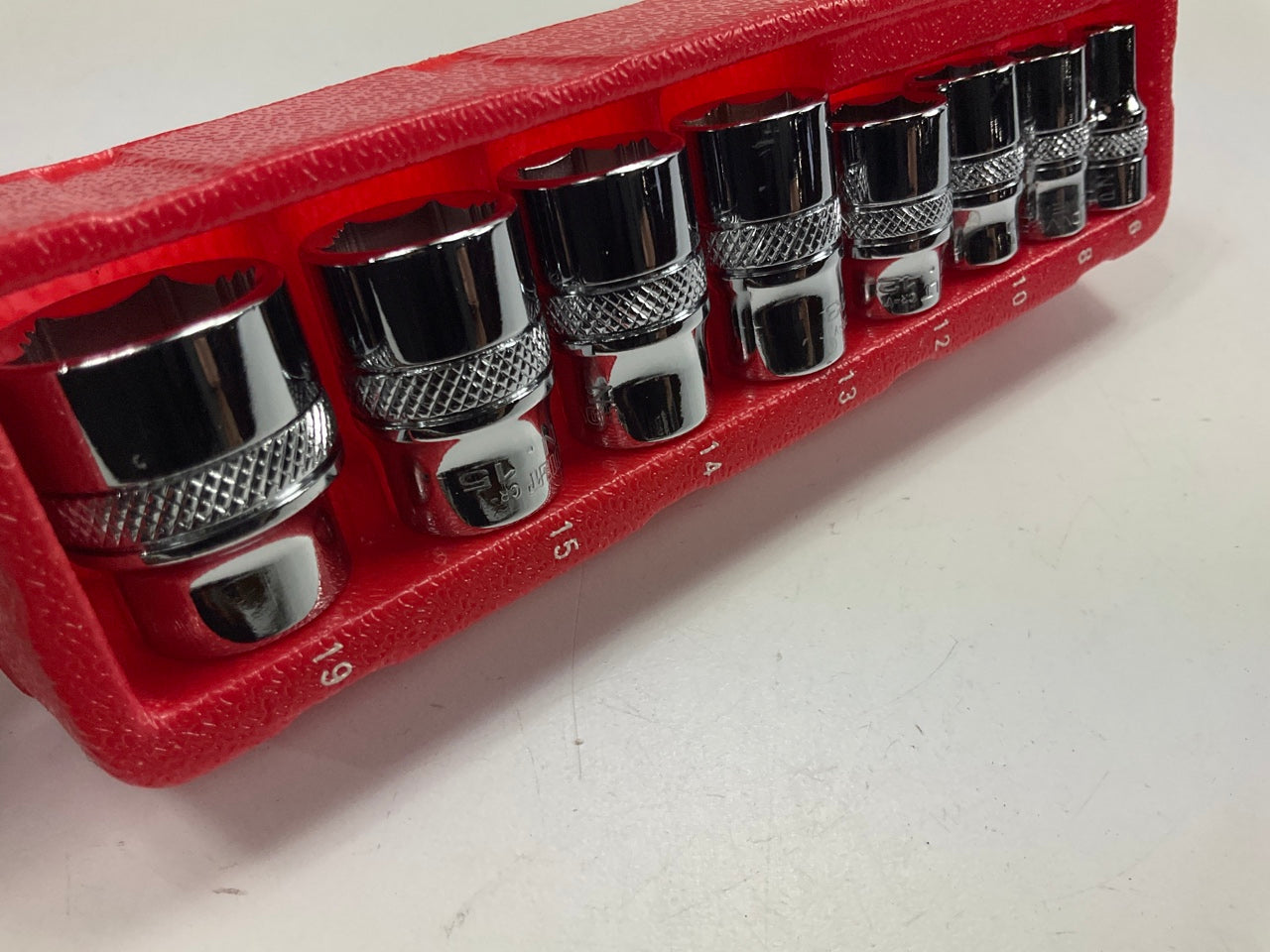 Powerbuilt 941322 8 Piece Zeon Metric Sockets For Damaged Bolts,1/4 & 3/8'' Drive
