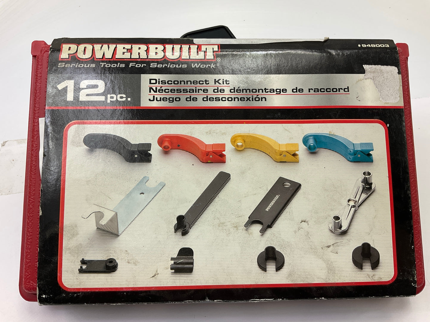 Powerbuilt 948003 Quick Disconnect Tool Set For A/C Transmission Fuel, 12 Piece