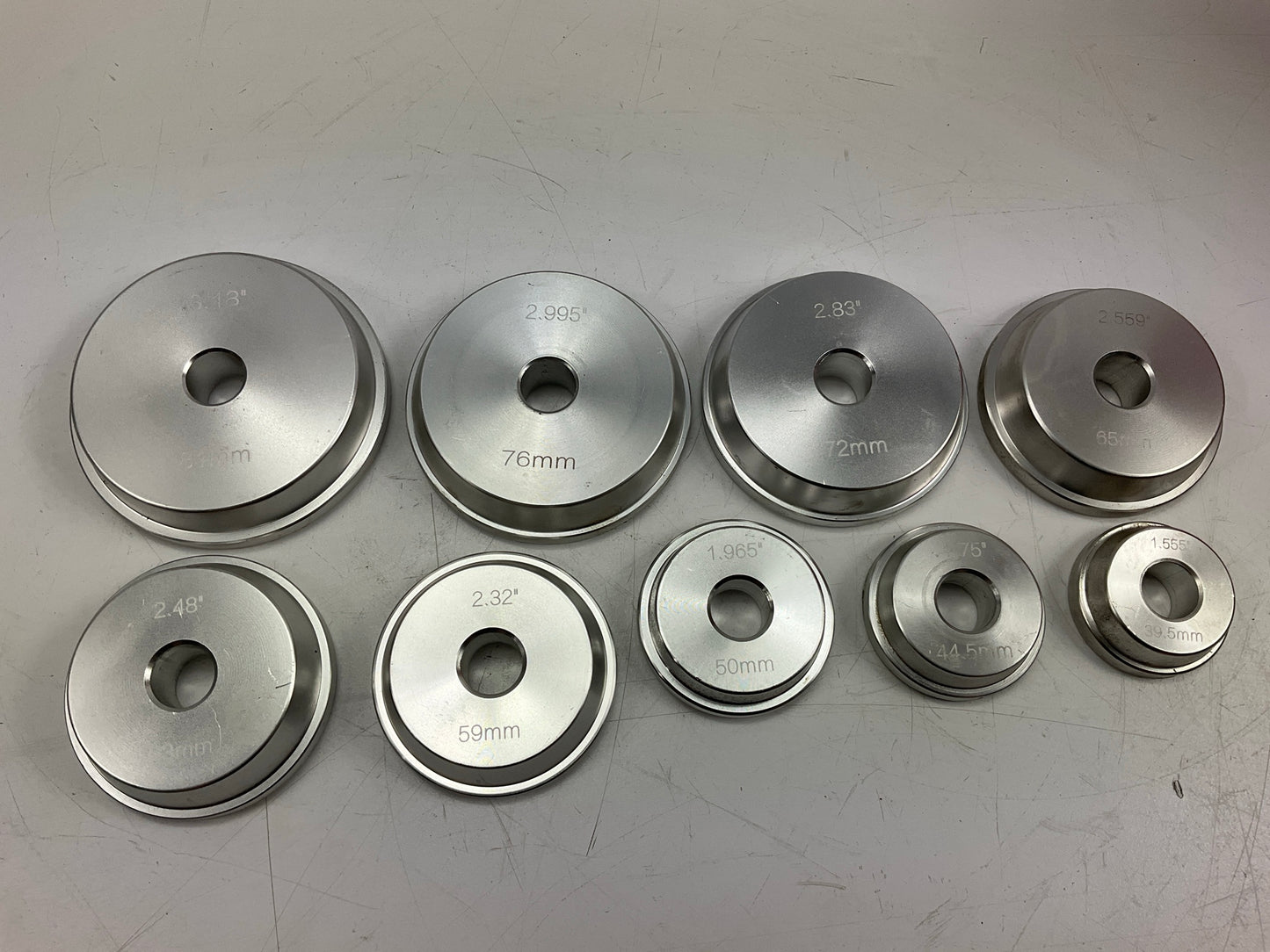 USED #3 - Powerbuilt 948004 Bearing Race And Seal Installer Tool Set