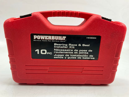 USED #3 - Powerbuilt 948004 Bearing Race And Seal Installer Tool Set