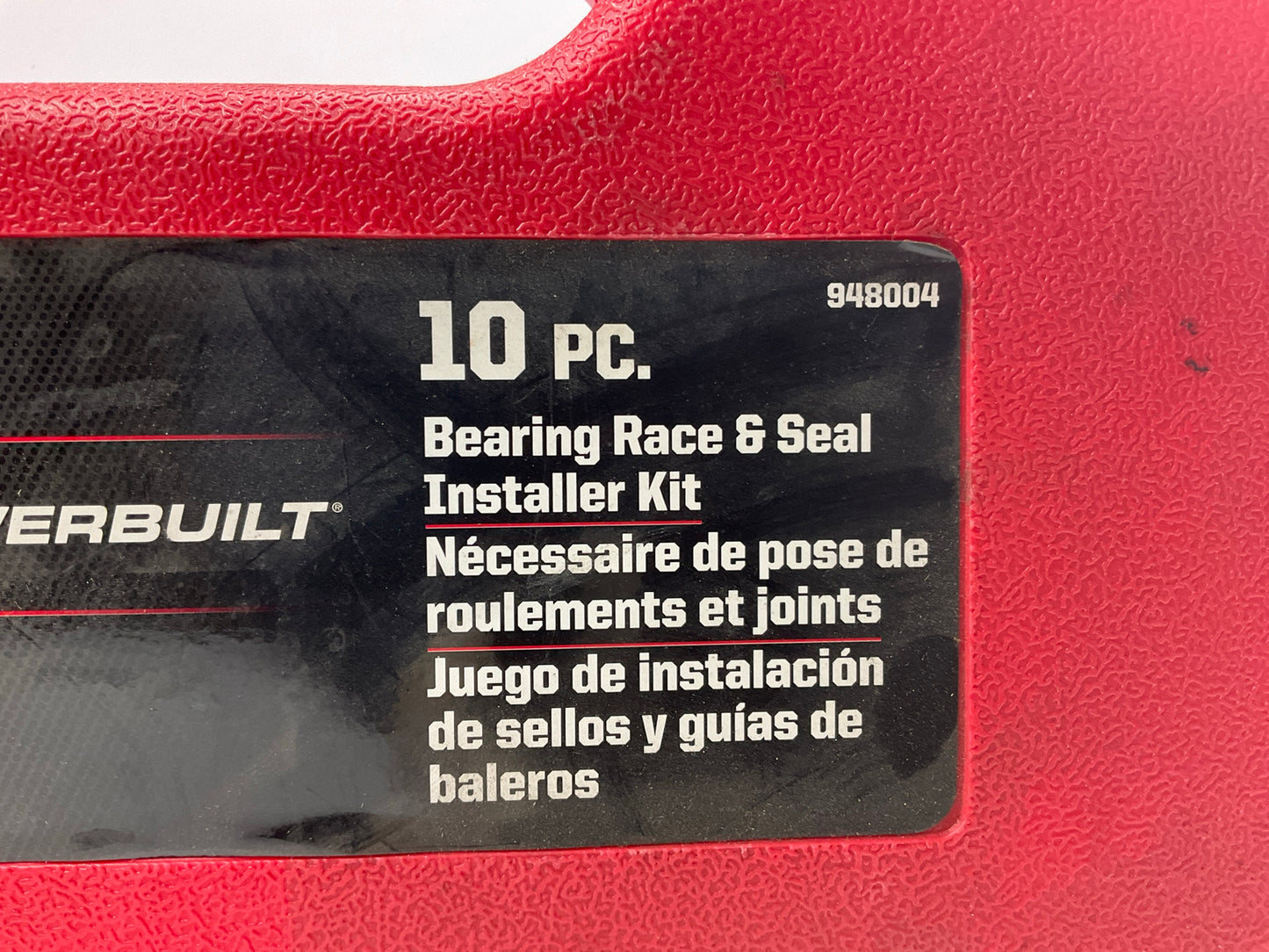 USED #5 - Powerbuilt 948004 Bearing Race And Seal Installer Tool Set