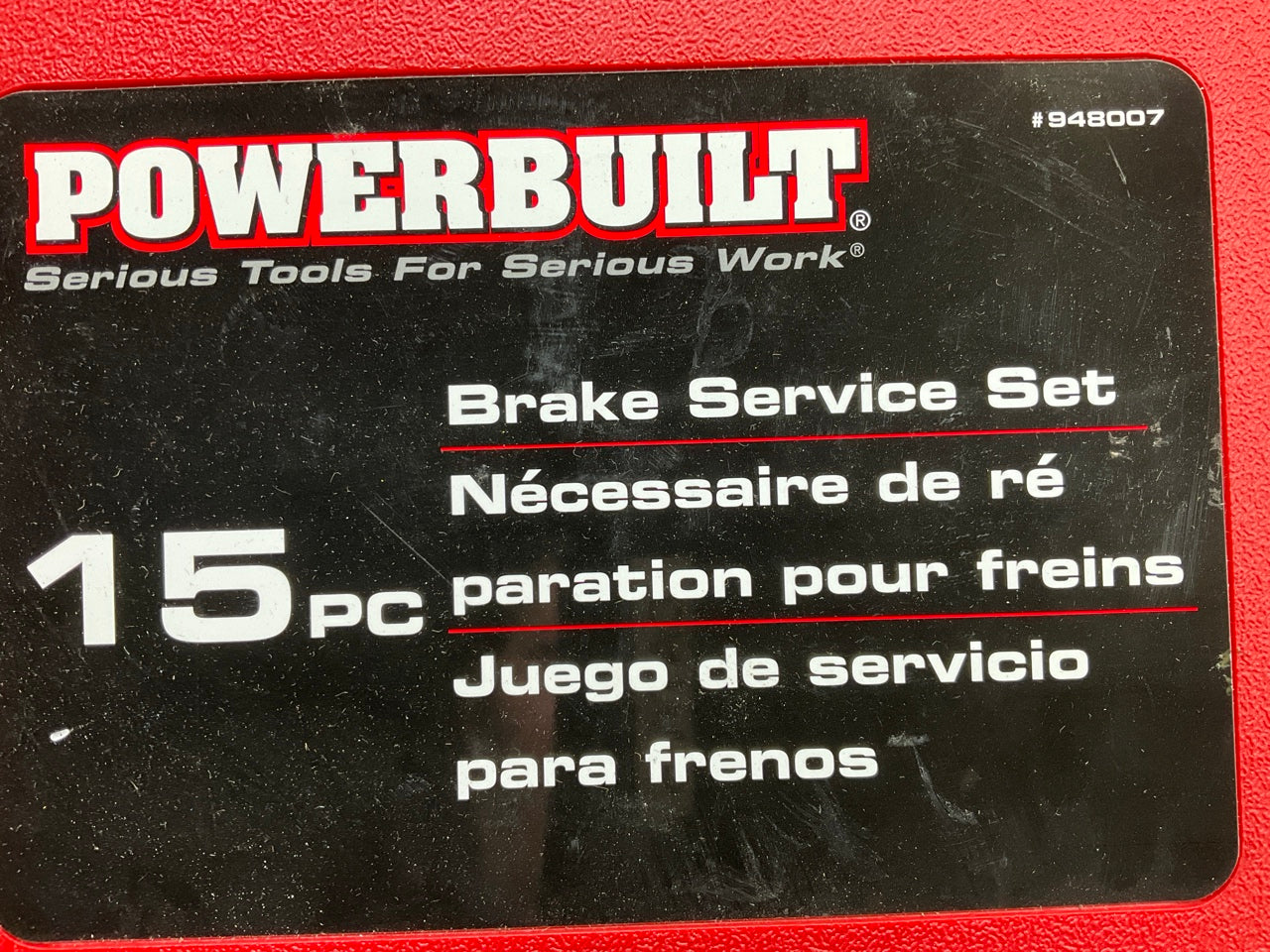 Powerbuilt 948007 Complete Brake Service Tool Set, 15 Piece Brake Piston Tool