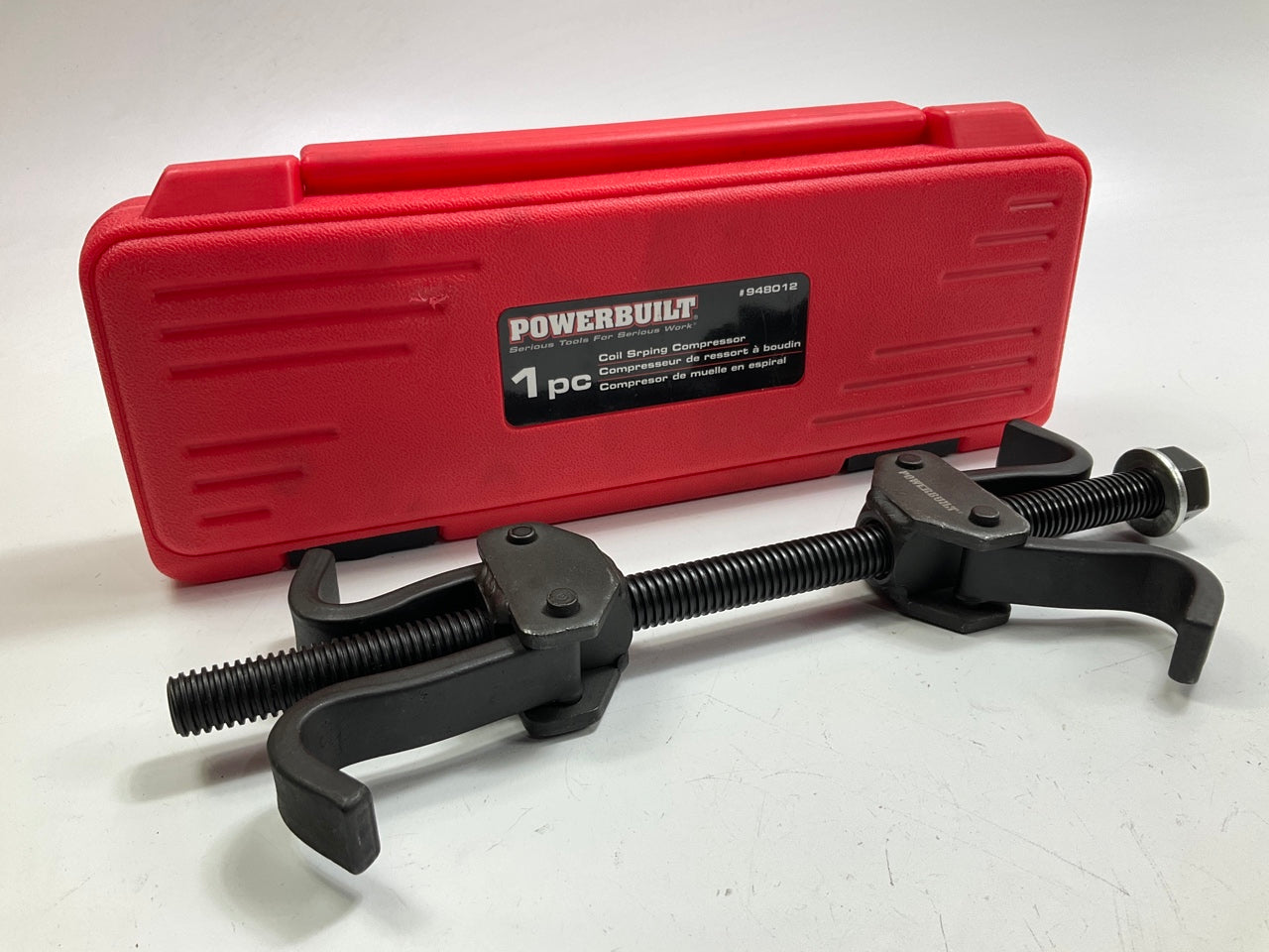 USED #2 - Powerbuilt 948012 Coil Spring Compressor Tool