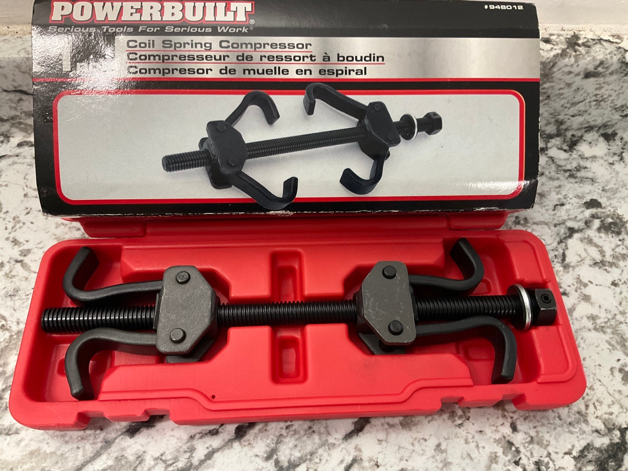 Powerbuilt 948012 Coil Spring Compressor