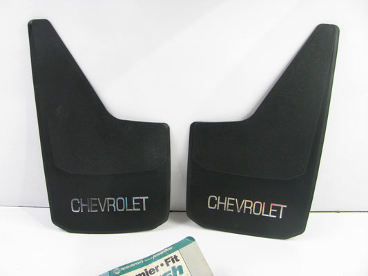 Universal Chevrolet Logo  Front Or Rear Powerflow 4319 Splash Guards / Mud Flaps