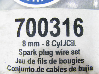 Powermax 700316 Ignition Spark Plug Wire Set Its 1987-1988 Cadillac 4.1L 4.5L-V8