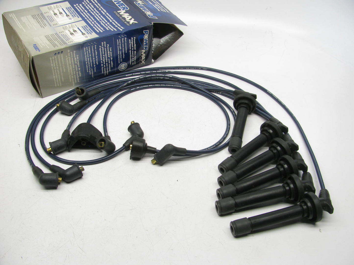 Powermax 700454 Ignition Spark Plug Wire Set - 1986-1990 Acura Legend 2.7L V6