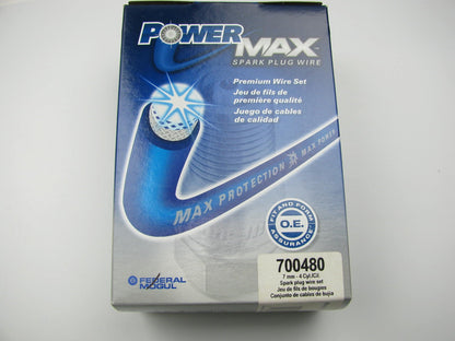 Powermax 700480 Ignition Spark Plug Wire Set - for 1990-1993 Geo Storm 1.6 SOHC