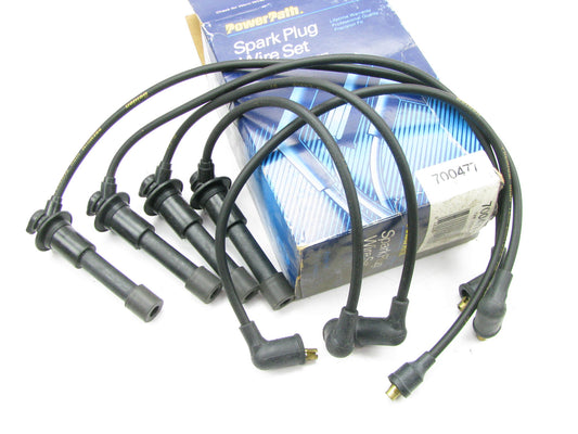 Powerpath 700477 Ignition Spark Plug Wire Set For 1988-1994 Mercury 1.6L