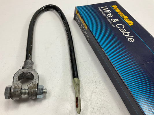 Powerpath 711534 Black Top Post Battery Cable, 4 Gauge, 15-1/2'' Long