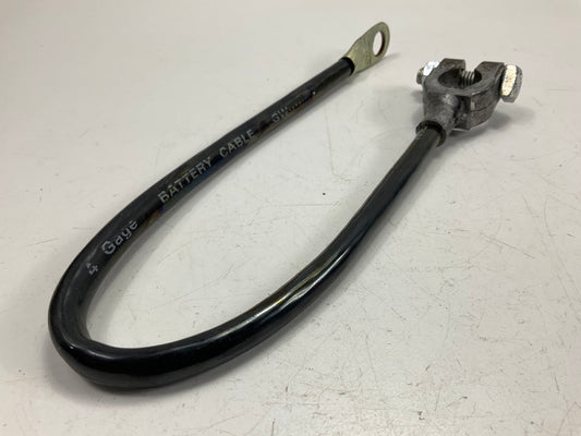 Powerpath 711534 Black Top Post Battery Cable, 4 Gauge, 15-1/2'' Long