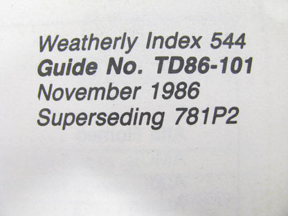 Powerpath TD86-101 OLDER MODEL APPLICATION GUIDE 1970-1940 39 Pages