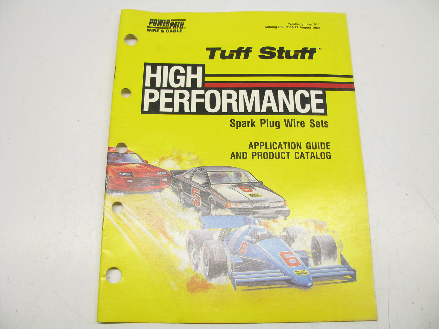 Powerpath TD89-47 Spark Plug Wire Set Catalog & Application Guide - 1989, 19 PGS