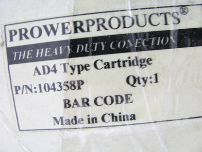 Powerproducts 104358P AD4 Replacement Air Dryer Dessicant Cartridge