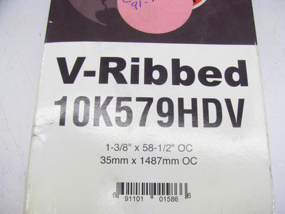 Powerproducts 10K579HDV Serpentine Belt - 1.12'' X 74.625'' - 8 Ribs