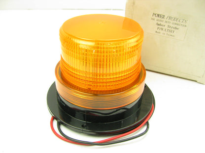 Powerproducts 6400A Amber Emergency Strobe Light Lamp Beacon