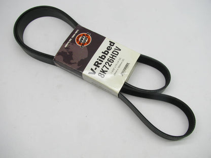 Powerproducts 8K726HDV Serpentine Belt - 1.12'' X 73.25'' - 8 Ribs