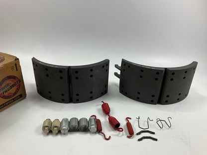 Relined Powerproducts B4707Q1 4707Q Truck Brake Shoes 20K 16.5'' Diameter