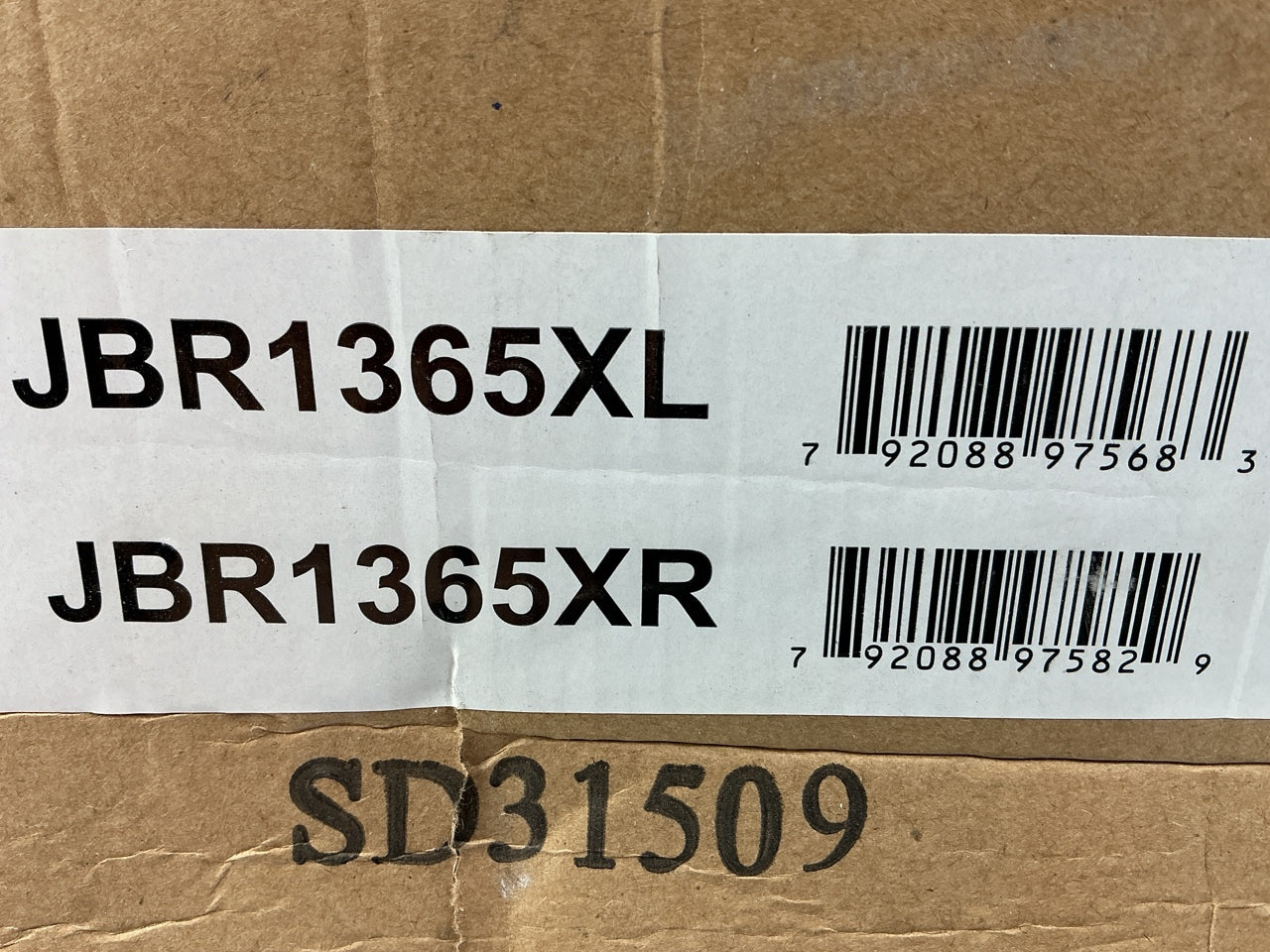 Powerstop JBR1365XPR Rear Performance Drilled & Slotted Brake Rotor Kit
