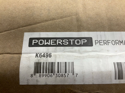 Powerstop K6496 Front Performance Brake Rotor Upgrade Kit W/ Pads
