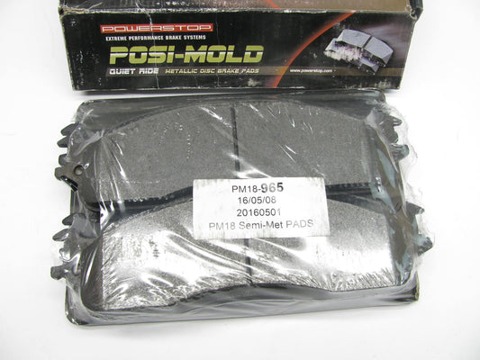 Powerstop PM18-965 Front Brake Pads - Semi-Metallic For 2006-2008 Dodge Ram 1500