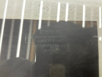 NOS PPG 1111T Herculite Rear Glass For 1972-1975 Dodge Pickup Truck