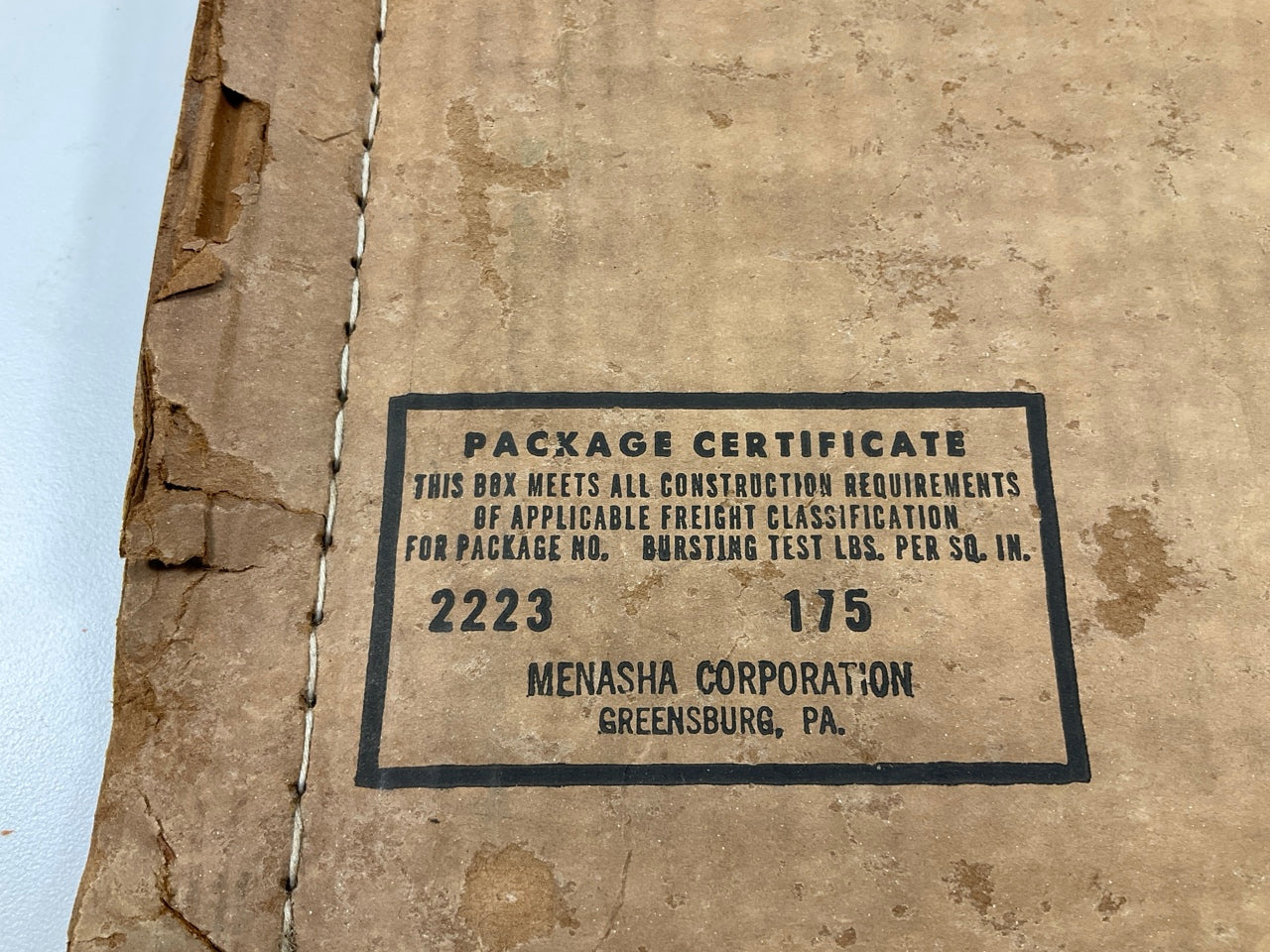 SCRATCHED NOS Herculite PPG 4501T Left Glass 68-72 Chevrolet C10 Suburban
