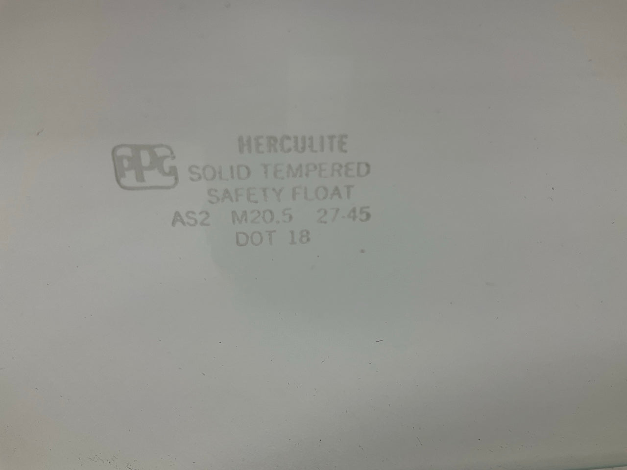 NOS Herculite PPG D2664 Left Door Glass 1984-1988 Toyota Pickup 1985-89 4Runner