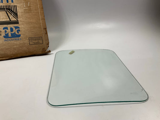 Glass # 2 - NOS Herculite PPG D3932 Right Side Glass 1968-1973 Ford Econoline