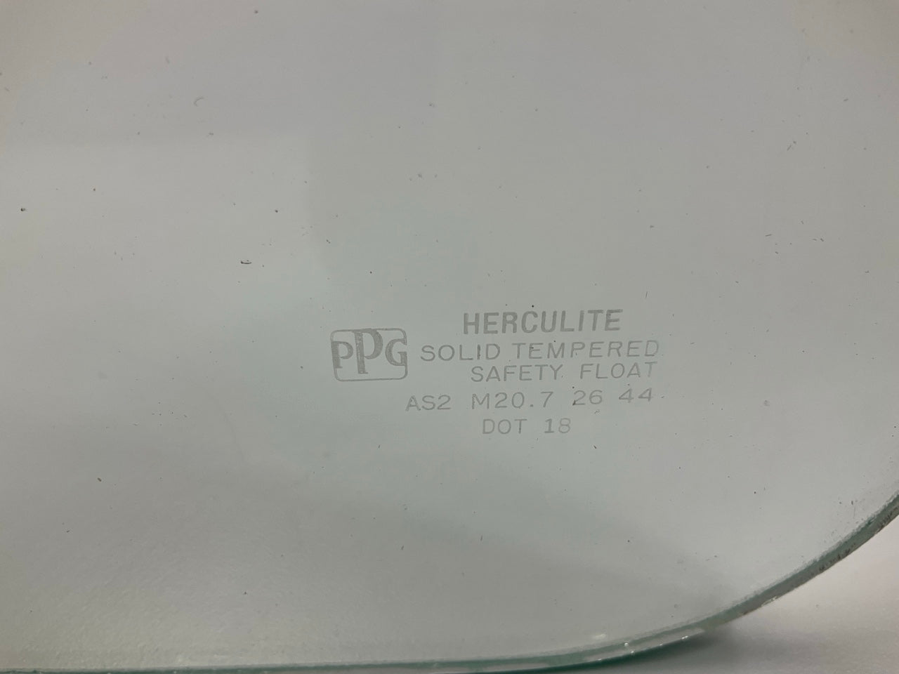 Glass # 2 - NOS Herculite PPG D3932 Right Side Glass 1968-1973 Ford Econoline