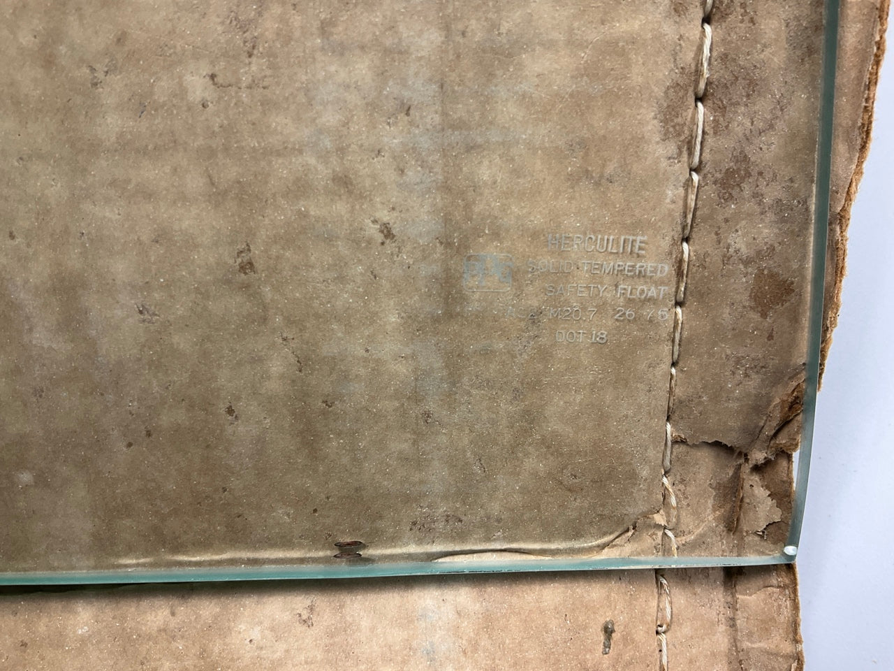 NOS - PPG D4457 Front Left Drivers Door Glass 1970-1974 Chevrolet & GMC Van