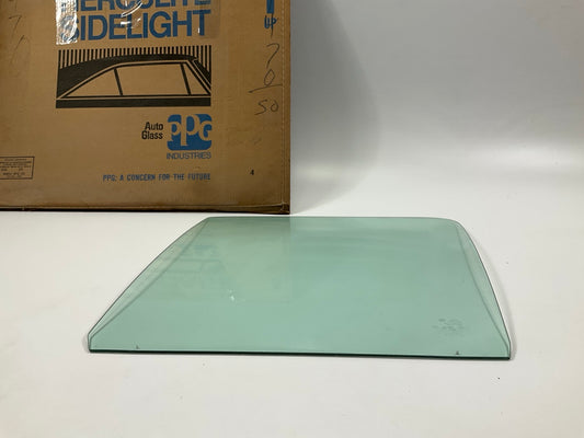 NOS Herculite PPG D4470 Glass Green Tint For 53-54 Dodge Pickup, Panel Truck